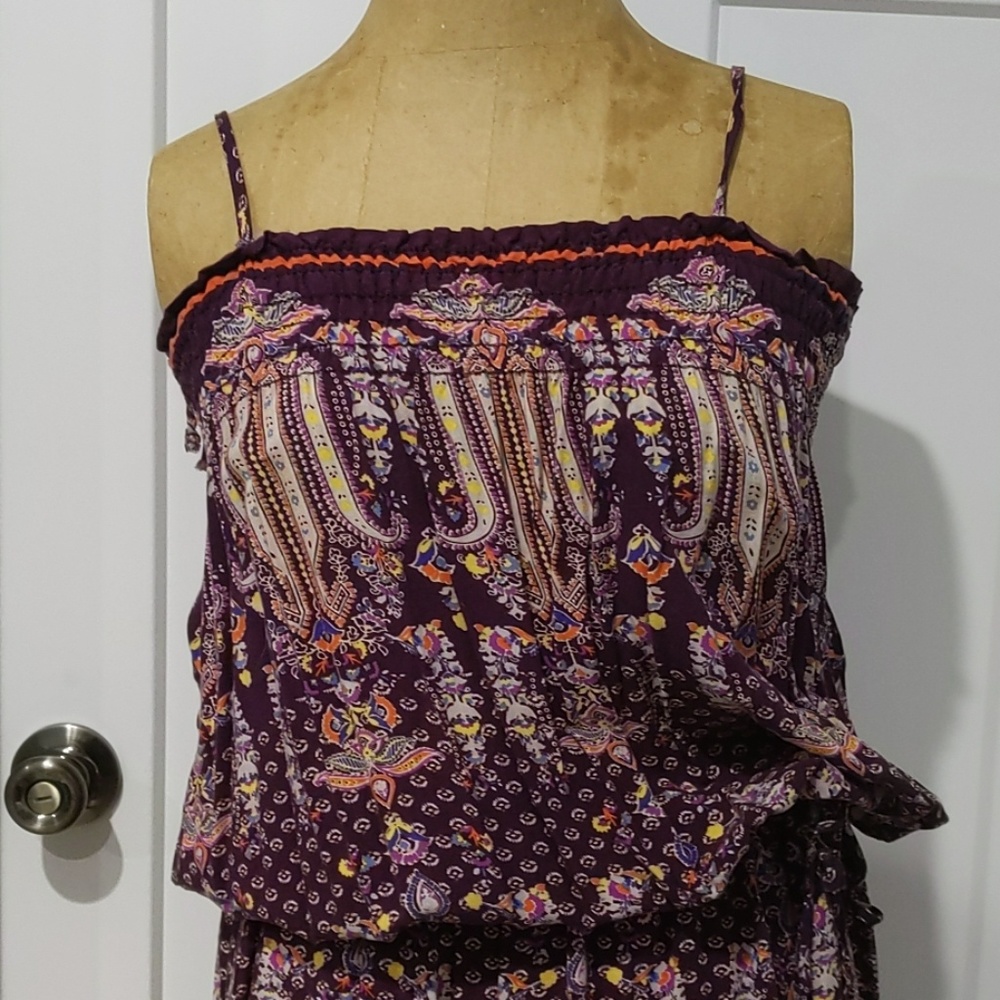 Patterned Maxi Dress - Picture 2 of 4